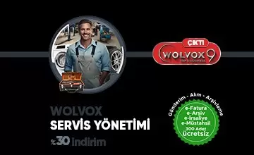 Wolvox 9 Servis %30