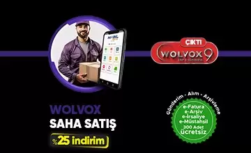 Wolvox 9 Saha Satış %25