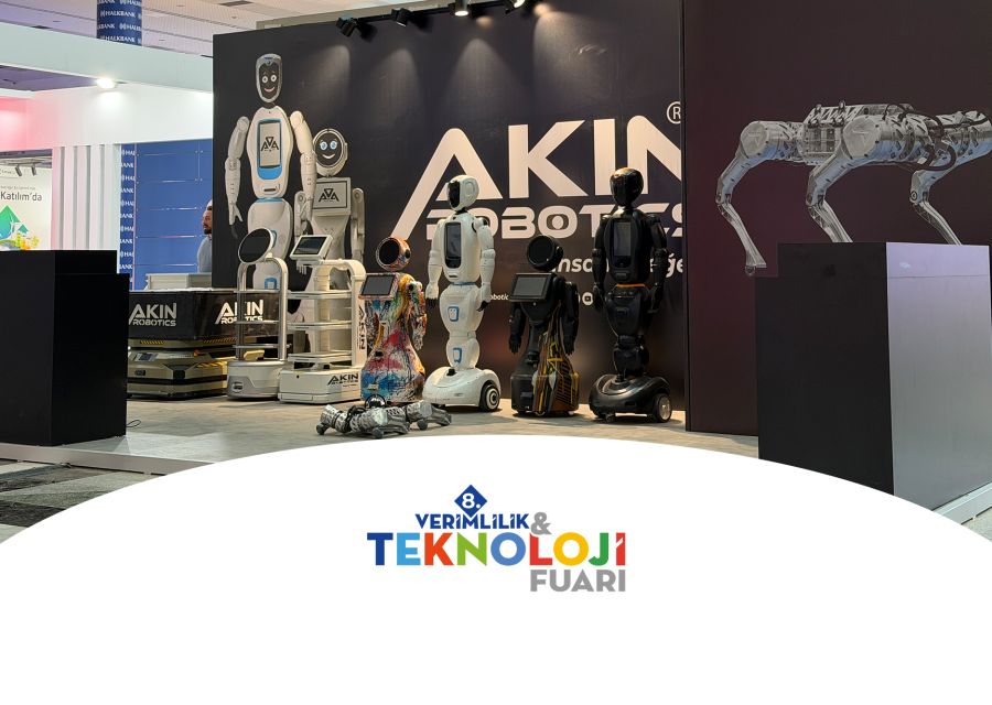 AKINROBOTICS 8 Verimlilik ve Teknoloji Fuarına Katıldı