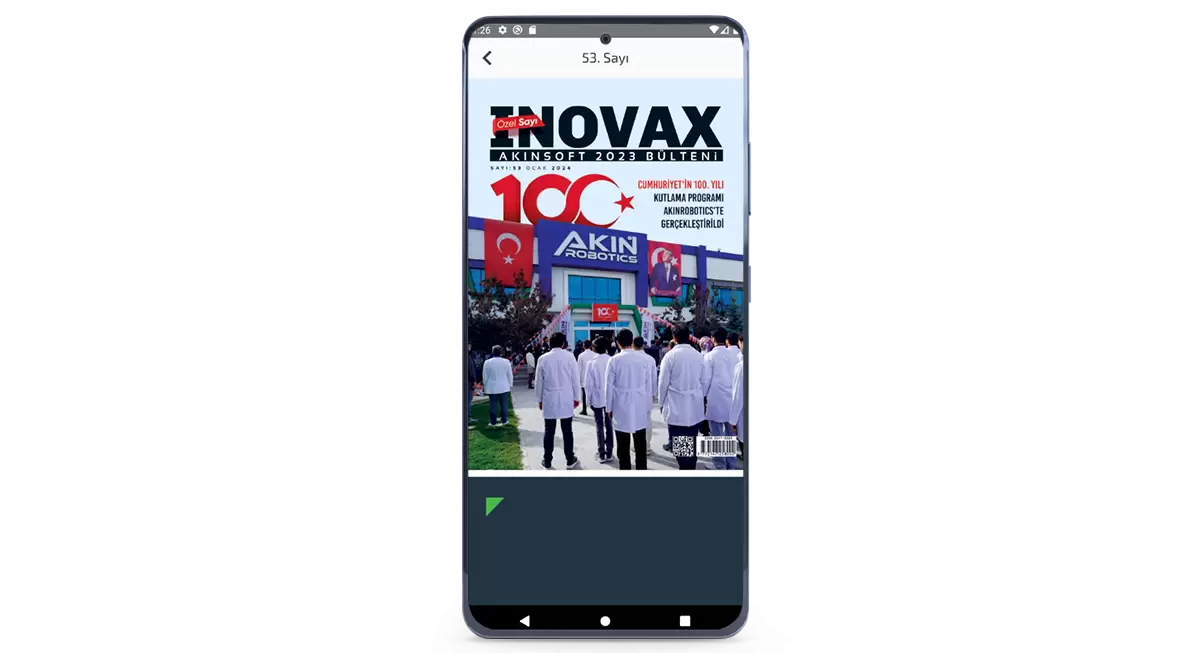  Inovax Dergisi (Android) / Programlar / AKINSOFT